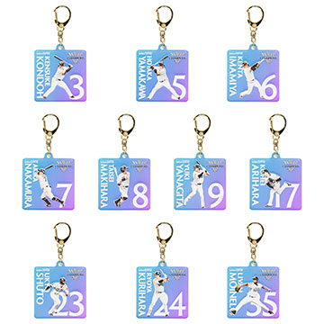 シークレットオーロラアクリルキーホルダー