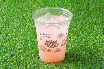 杉山投手のピーチヨーグルトハイ