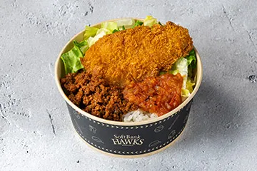 鷹のアジフライ丼