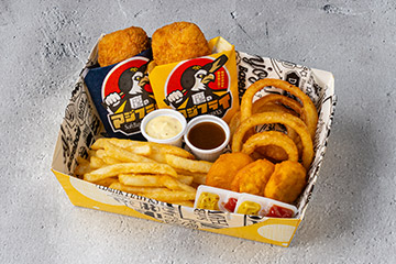 鷹のアジフライパーティーBOX