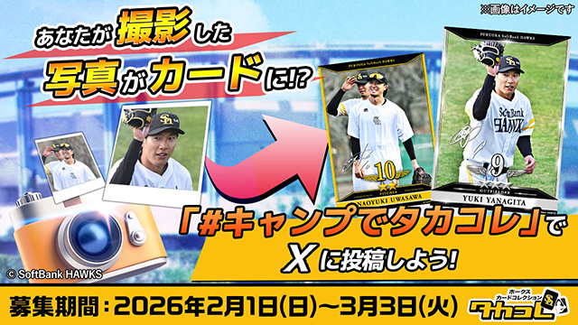 あなたが撮影した写真がカードに!?