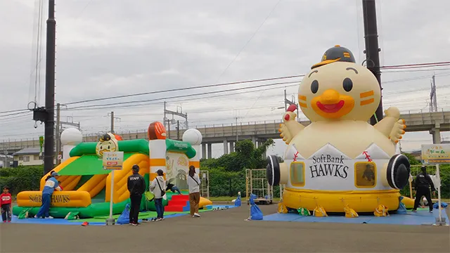 ふわふわ遊具（プレイエリア）