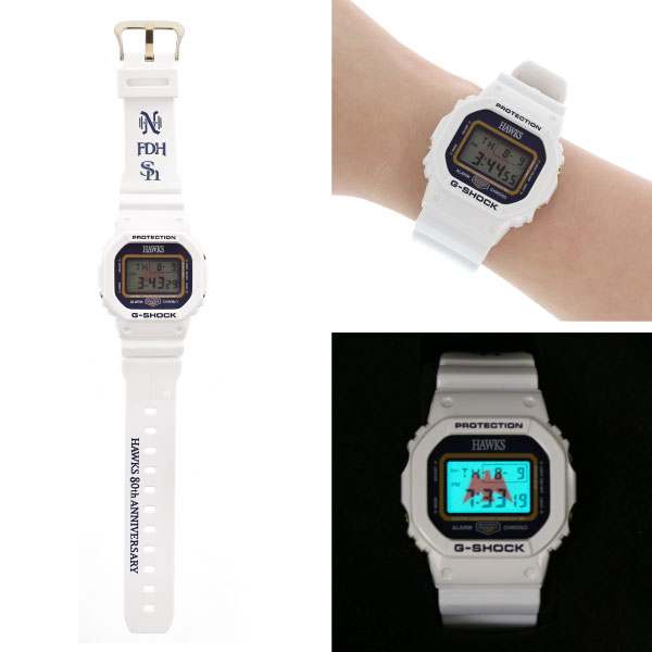 G-SHOCK ソフトバンクホークス コラボ　DW-5600 　限定　腕時計