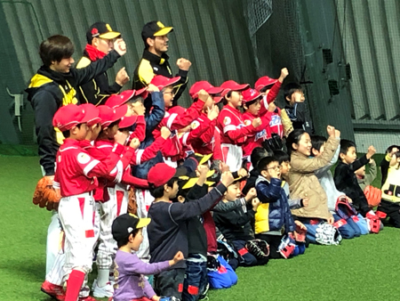 ホークス×ポルテ野球スクール嘉麻市で体験会開催! | 福岡ソフトバンク