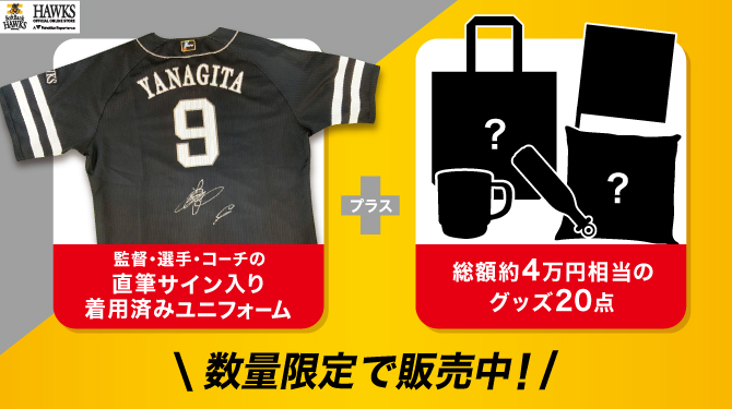 (11月末で出品終わり￼￼)福岡ソフトバンク投手サイン入りユニフォーム、ボール