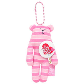 缶バッジ付キーチェーン