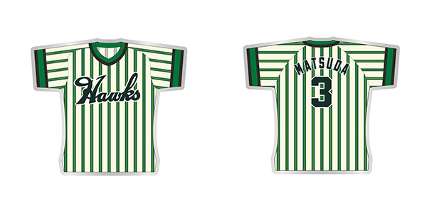 南海ピンバッジ(南海ユニフォーム・松田 宣浩選手)