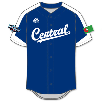 プラクティスユニフォーム　セントラル ネームなし