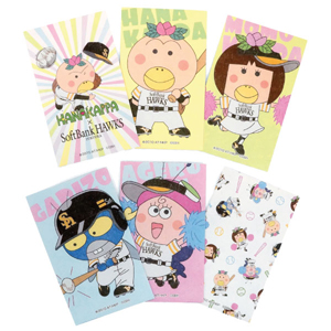 はなかっぱ　ぽち袋セット（６種入）