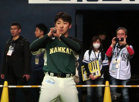 中村晃選手『KANSAI CLASSIC 2019』南海ホークス ユニフォーム