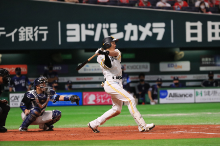 柳田選手が月間MVP！自身8度目「いいプレーを」 | 福岡