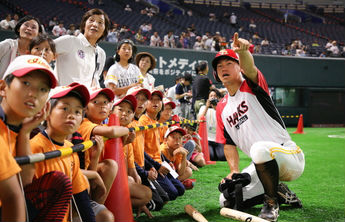 被災地訪問・球場招待