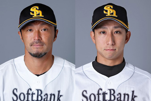 寺原 隼人投手、福田　秀平選手