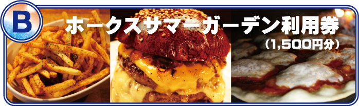 【B】ホークスサマーガーデン利用券