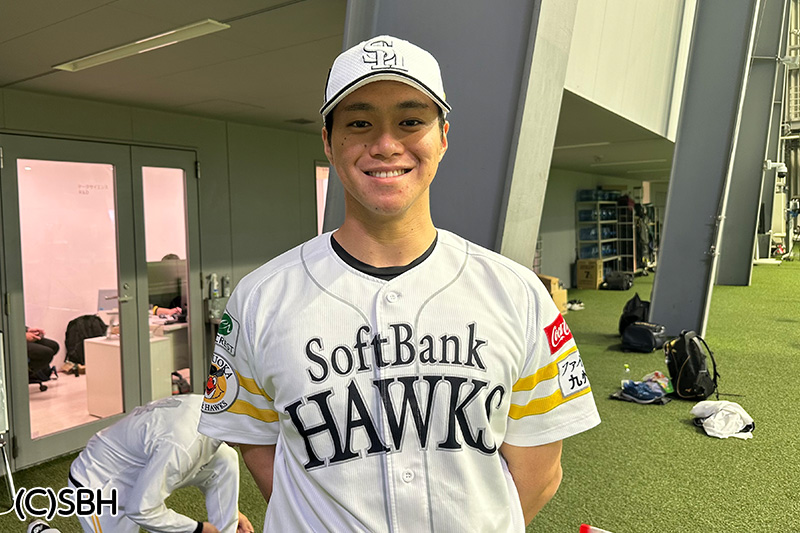 実使用！ソフトバンクホークス 曽根 海成 ユニフォーム 現 広島