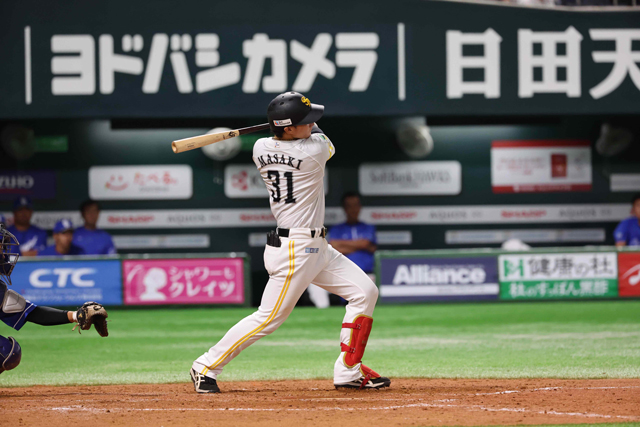 6月度のスカパー！ファーム月間MVP賞に正木智也選手が選ばれまし