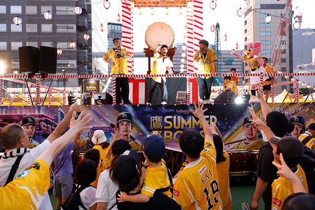 鷹祭 SUMMER BOOST』後夜祭イベントレポート | 福岡ソフトバンク
