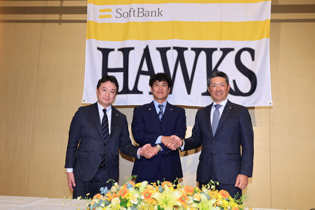 城島健司CBO就任会見「未来の人に繋げていく、それが僕の仕事