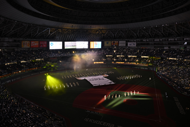 試合前セレモニー開催
