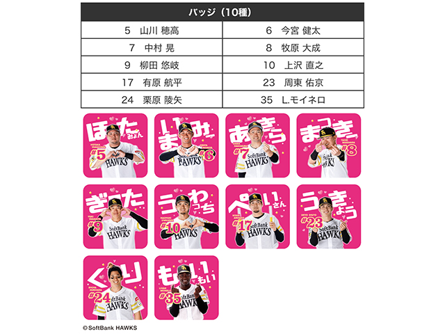 東浜巨 選手 タカガール スペシャル ピンバッジ クラブ