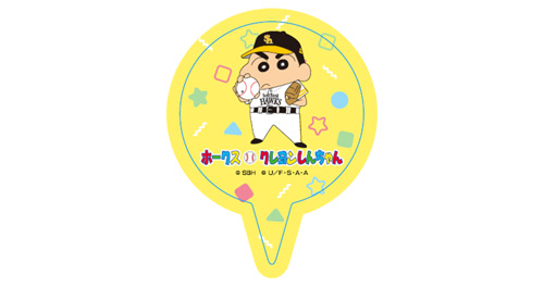 ソフトバンクホークス クレヨンしんちゃん ユニフォーム ホークス／クレヨンしんちゃん Tシャツ（しんちゃん／L）