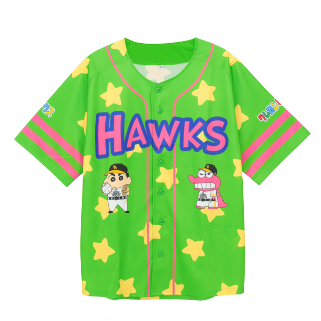 (未着用、希少)クレヨンしんちゃん 福岡ソフトバンクホークス コラボユニフォーム 新商品】「クレヨンしんちゃん」コラボグッズ・ノベルティ