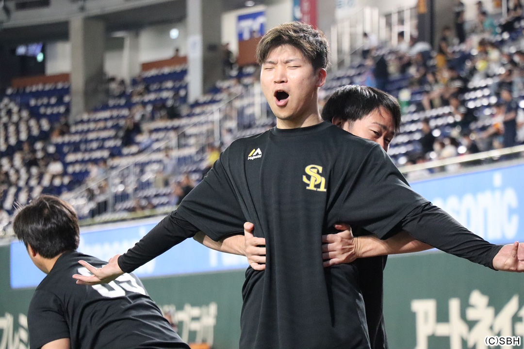 59 長谷川 威展 選手名鑑2024 | 福岡ソフトバンクホークス