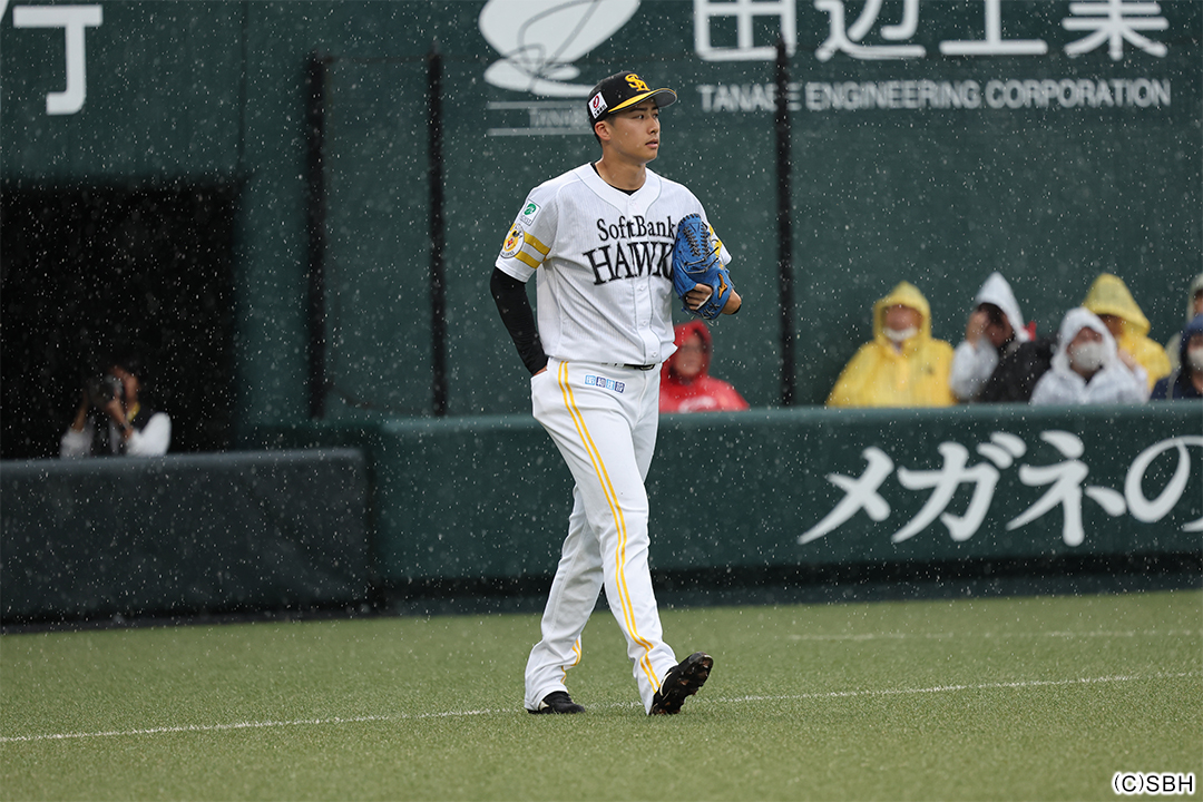 SoftBank Hawks 50 ユニフォーム Lサイズ 板東湧梧 - メルカリ