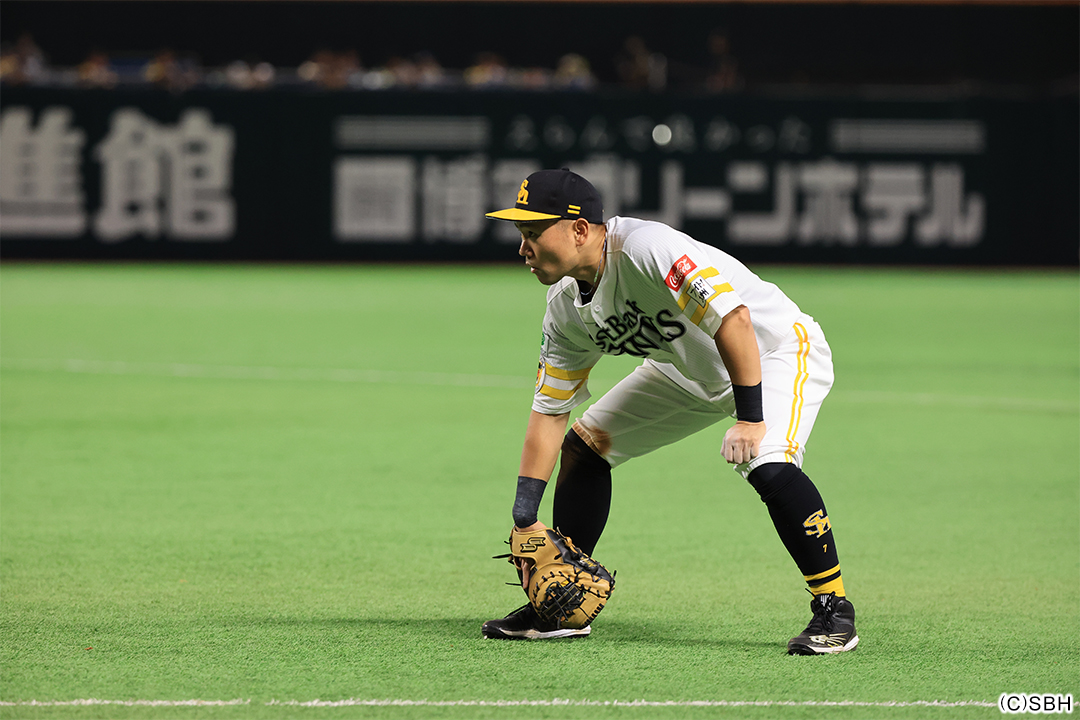 7 中村 晃 選手名鑑2025 | 福岡ソフトバンクホークス