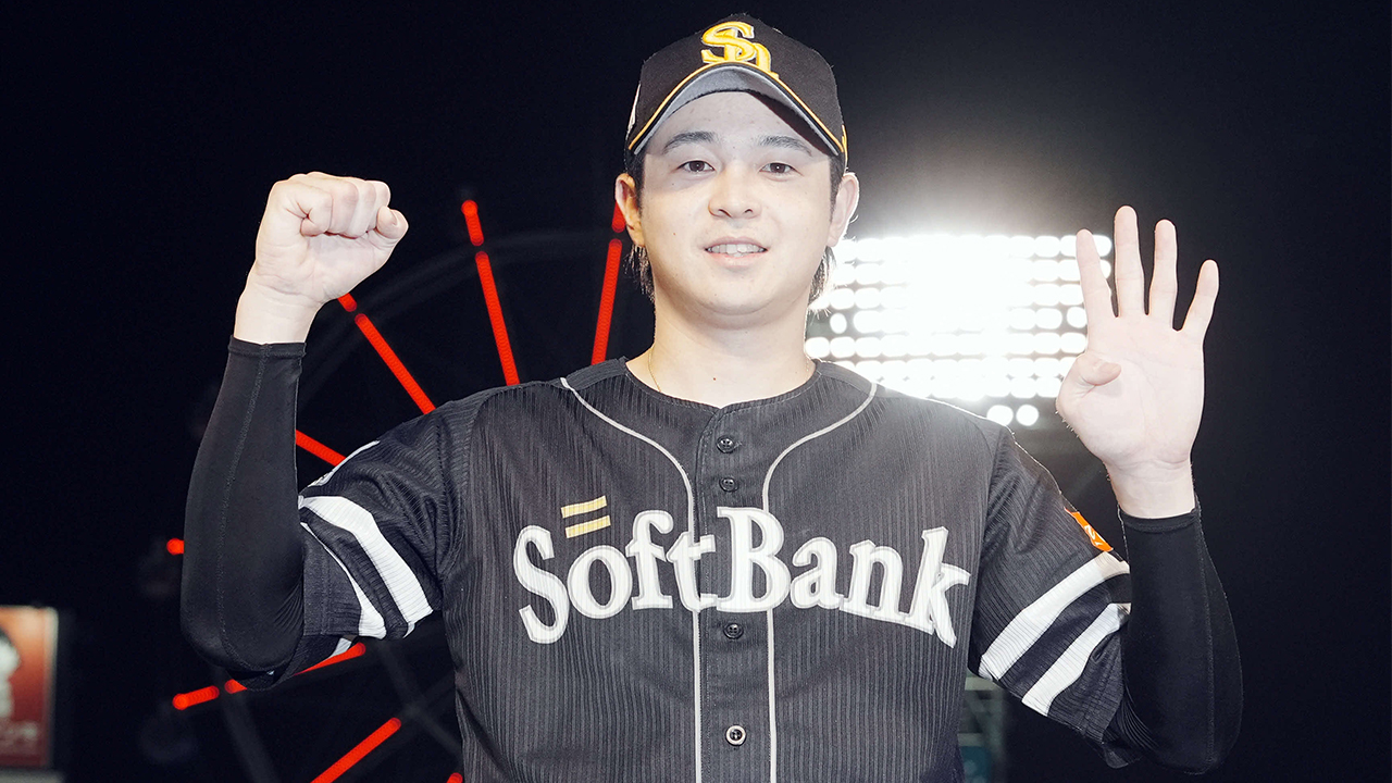 福岡ソフトバンクホークス 野村大樹 オーセンティックユニフォーム