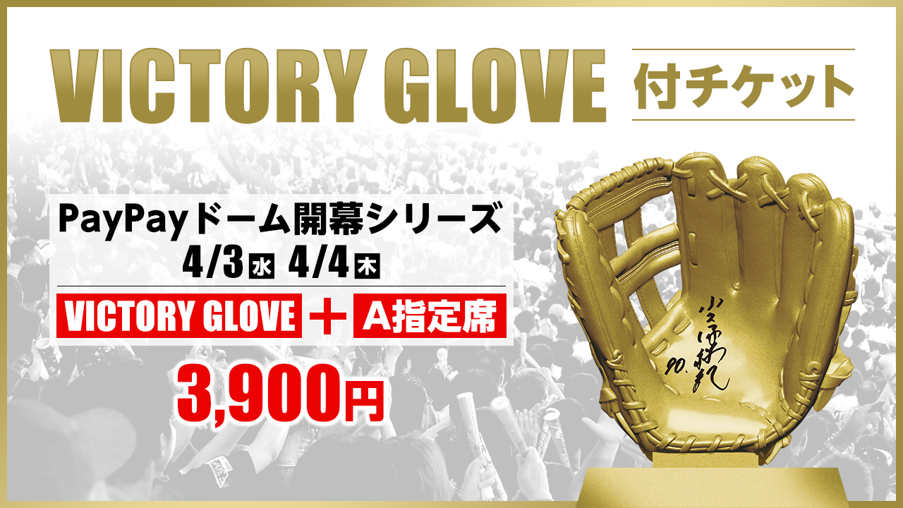 VICTORY GLOVE付チケット